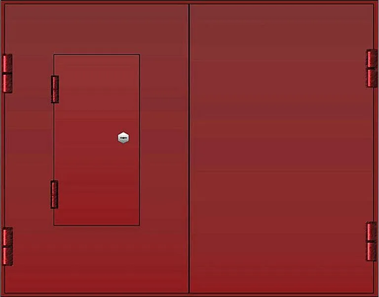 Распашные ворота Grand-8 (Нитроэмаль)