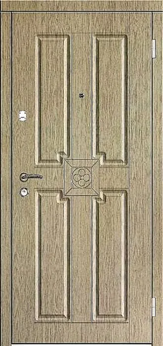 Входная дверь Kiparis-1 (МДФ Винорит / МДФ Филенчатый)