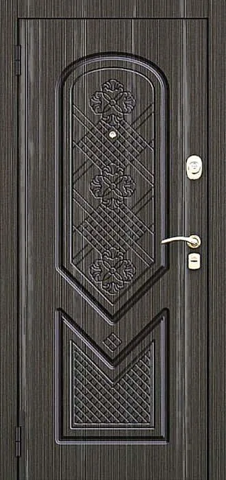 Входная дверь Kiparis-10 (МДФ Винорит / МДФ Филенчатый)