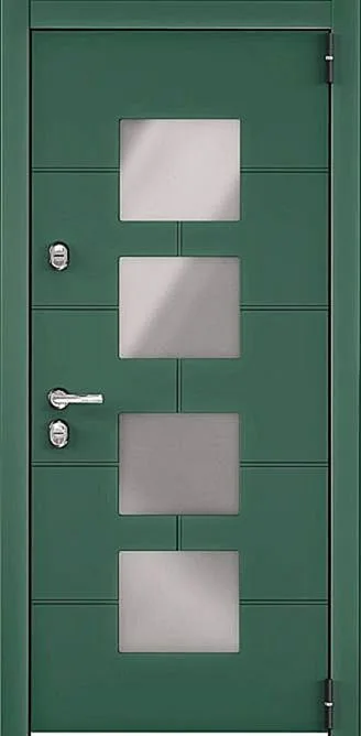 Входная дверь Zentaur-29 (Порошковое напыление / МДФ ПВХ) - внешняя сторона